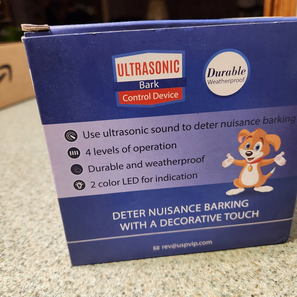 Ultrasonic Bark Control Device